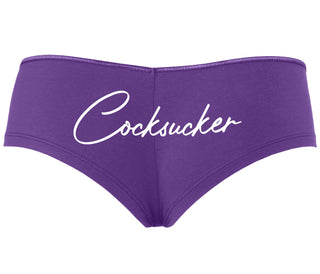 Cock Sucker - Purple Boyshort