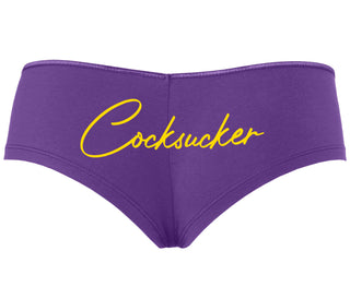 Cock Sucker - Purple Boyshort