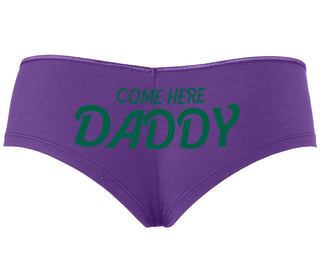 Come Here Daddy - Purple Boyshort