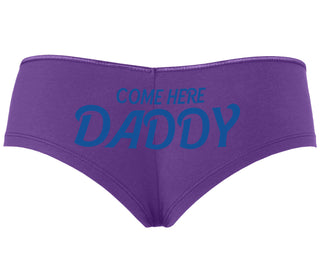 Come Here Daddy - Purple Boyshort