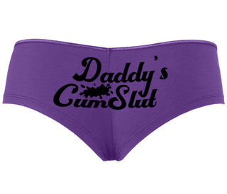 Daddy's Cumslut - Purple Boyshort