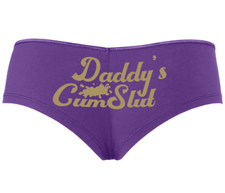 Daddy's Cumslut - Purple Boyshort