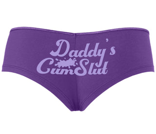 Daddy's Cumslut - Purple Boyshort