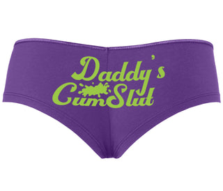Daddy's Cumslut - Purple Boyshort