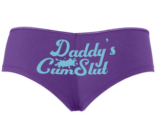 Daddy's Cumslut - Purple Boyshort