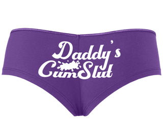 Daddy's Cumslut - Purple Boyshort