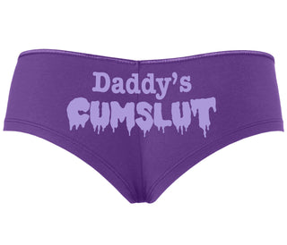 Daddy's Cumslut - Purple Boyshort
