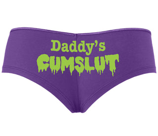 Daddy's Cumslut - Purple Boyshort