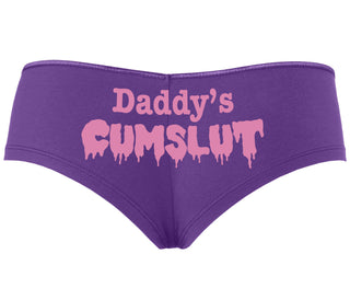 Daddy's Cumslut - Purple Boyshort
