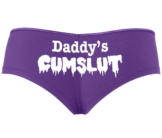 Daddy's Cumslut - Purple Boyshort