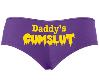 Daddy's Cumslut - Purple Boyshort