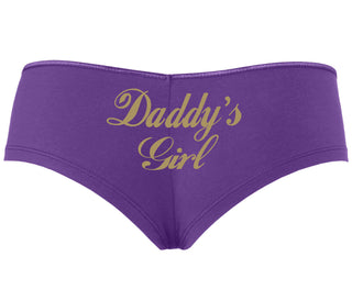 Daddy's Girl - Purple Boyshort