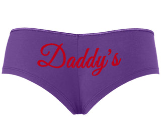 Daddy's - Purple Boyshort