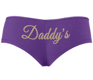 Daddy's - Purple Boyshort