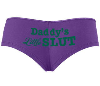 Daddys Little Slut - Purple Boyshort