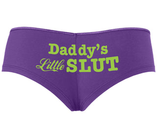 Daddys Little Slut - Purple Boyshort