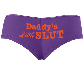 Daddys Little Slut - Purple Boyshort