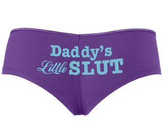 Daddys Little Slut - Purple Boyshort