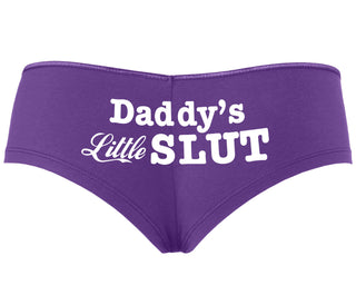 Daddys Little Slut - Purple Boyshort