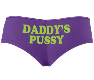 Daddy's Pussy - Purple Boyshort