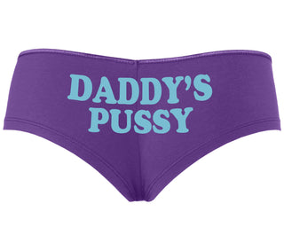 Daddy's Pussy - Purple Boyshort