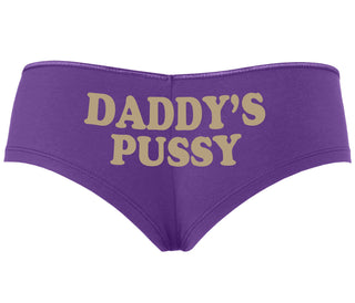 Daddy's Pussy - Purple Boyshort