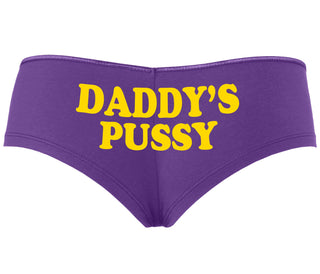 Daddy's Pussy - Purple Boyshort