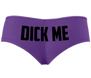 Dick Me - Purple Boyshort