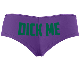 Dick Me - Purple Boyshort