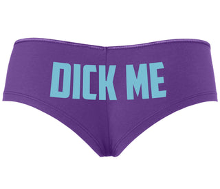 Dick Me - Purple Boyshort
