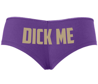 Dick Me - Purple Boyshort