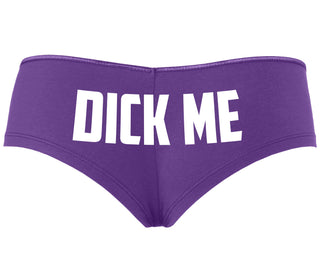 Dick Me - Purple Boyshort
