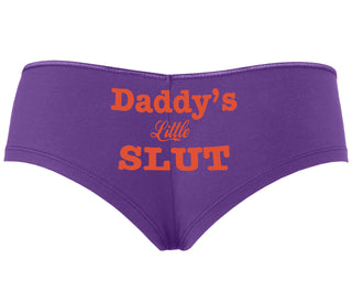 Daddy's Little Slut - Purple Boyshort