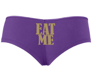 Eat Me - Purple Boyshort