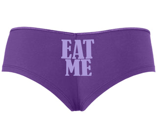 Eat Me - Purple Boyshort