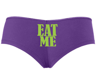 Eat Me - Purple Boyshort