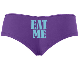 Eat Me - Purple Boyshort