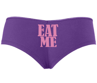 Eat Me - Purple Boyshort