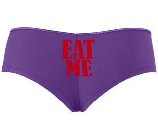 Eat Me - Purple Boyshort