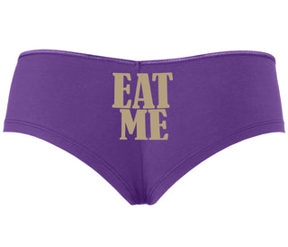 Eat Me - Purple Boyshort