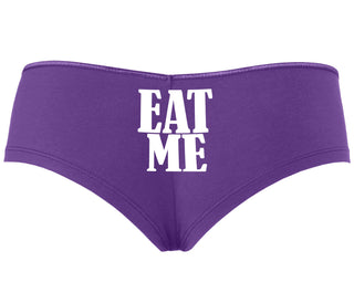 Eat Me - Purple Boyshort