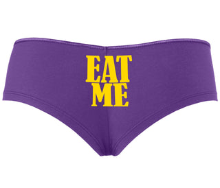 Eat Me - Purple Boyshort