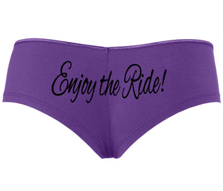 Enjoy The Ride - Purple Boyshort