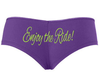 Enjoy The Ride - Purple Boyshort