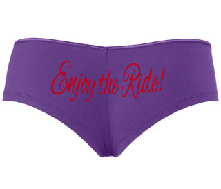 Enjoy The Ride - Purple Boyshort