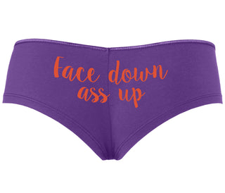 Face Down Ass Up - Purple Boyshort