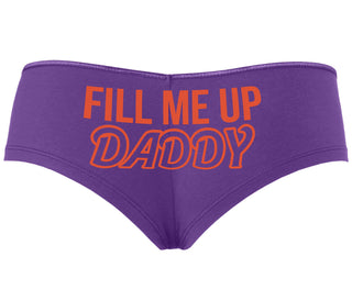 Fill Me Up Daddy - Purple Boyshort