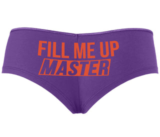 Fill Me Up Master - Purple Boyshort