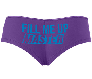 Fill Me Up Master - Purple Boyshort