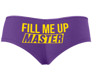 Fill Me Up Master - Purple Boyshort